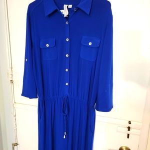 Large Royal Blue Long Romper
